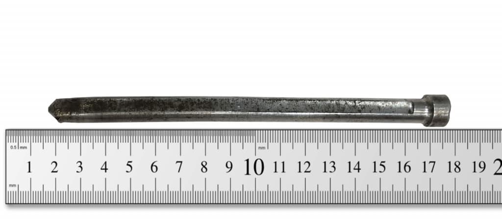 Деформированный пилот корончатого сверла Деформированный пилот корончатого сверла