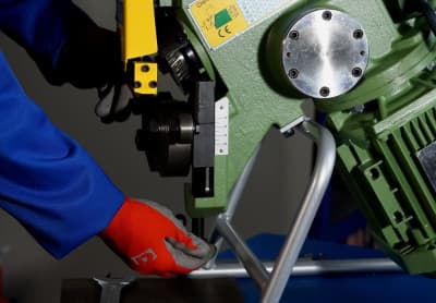 Настройка толщины листа фаскоснимателя CHP-12